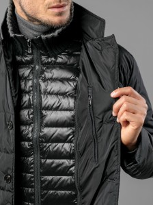MWJ1019 Пуховая куртка-блейзер со съемной подстежкой